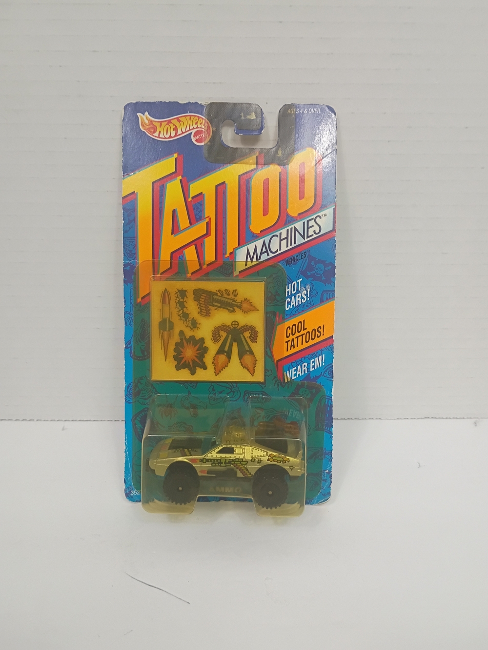 1993 Hot Wheels Tattoo Machines Ammo Sting Rod